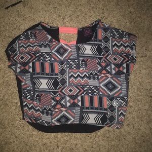 Material girl crop top